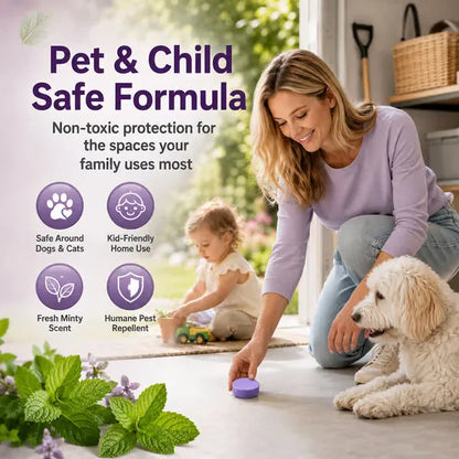Natural Scented Pest Repellent Pucks – Multi-Pest Protection for Home, Garage & Outdoors