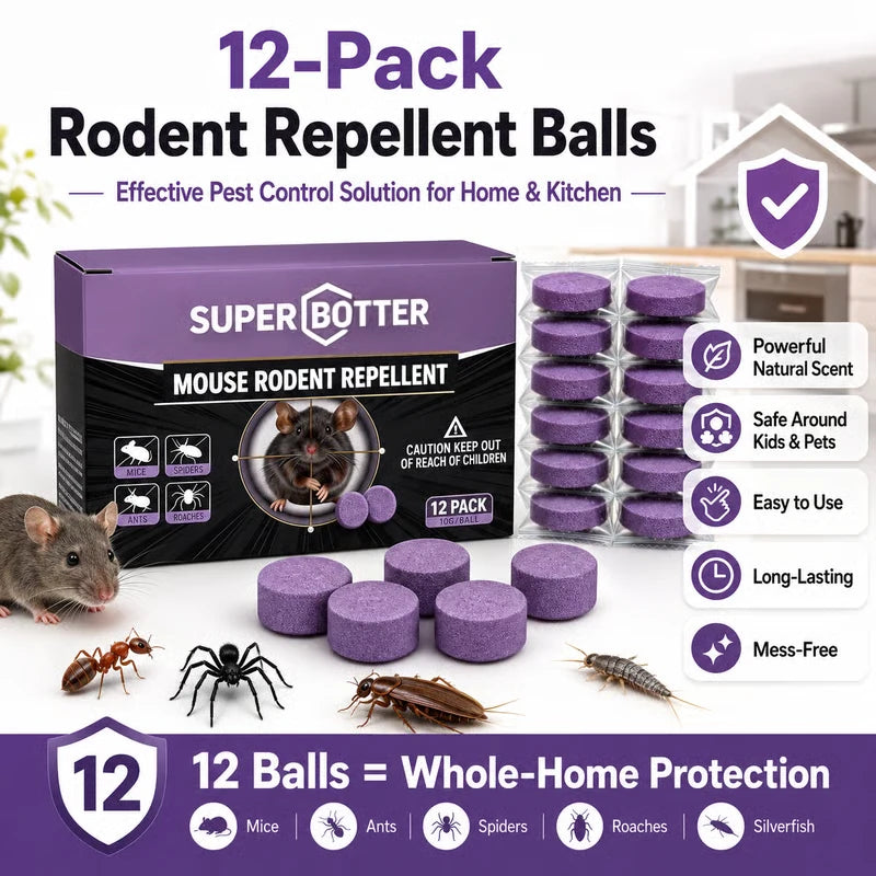 Natural Scented Pest Repellent Pucks – Multi-Pest Protection for Home, Garage & Outdoors