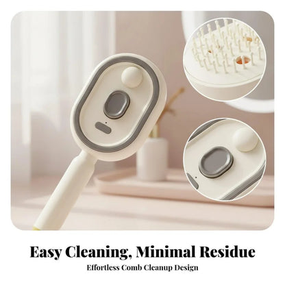 4-in-1 Electric Mist Hair Brush – Smooth Frizz, Detangle & Refresh Hair