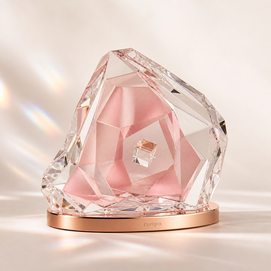 Facet Cove Crystal Sculpture by zaviqen
