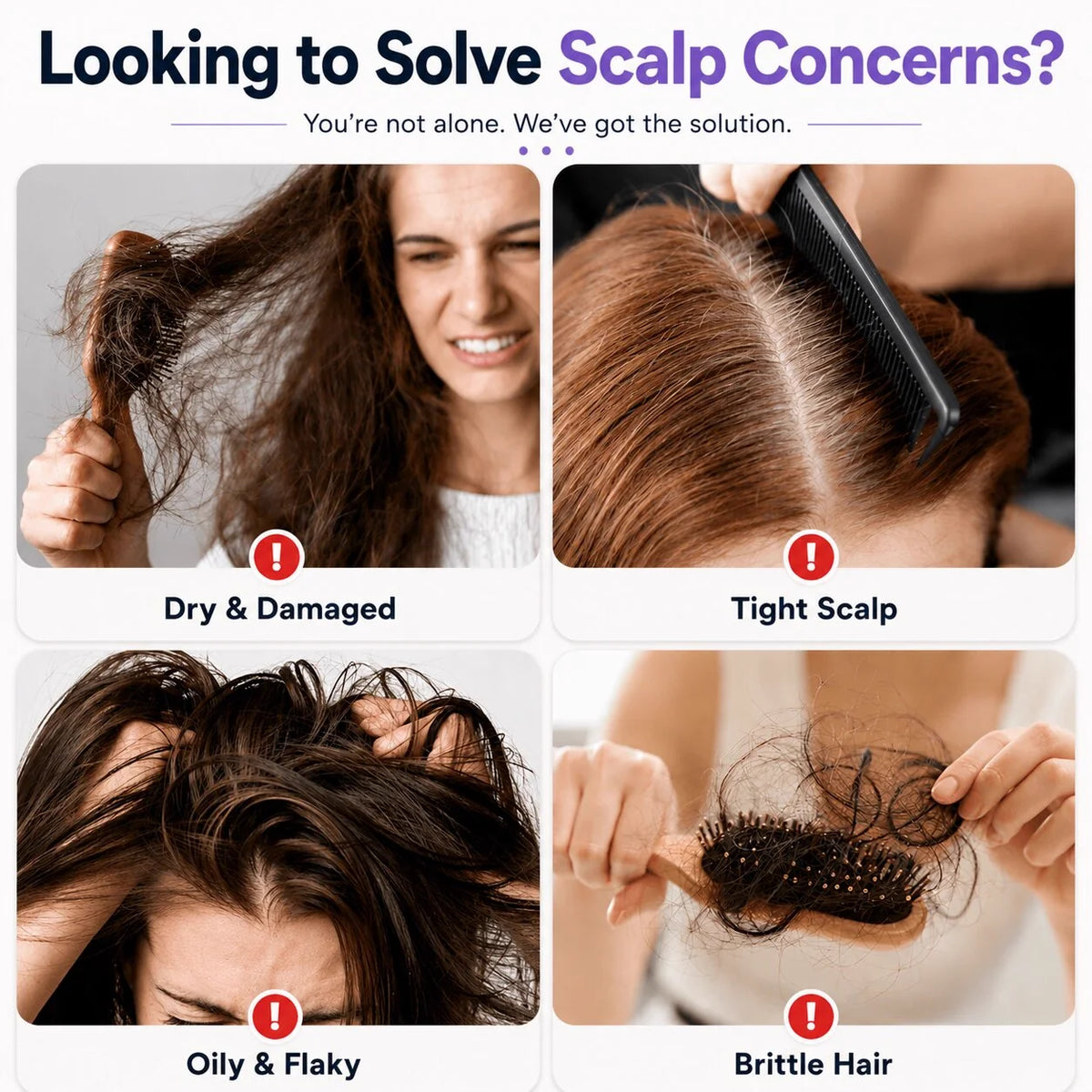 4-in-1 Electric Mist Hair Brush – Smooth Frizz, Detangle & Refresh Hair